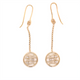 Nirvana Drop Earrings with Diamonds