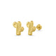 Desert Mojito Cactus Stud Earrings