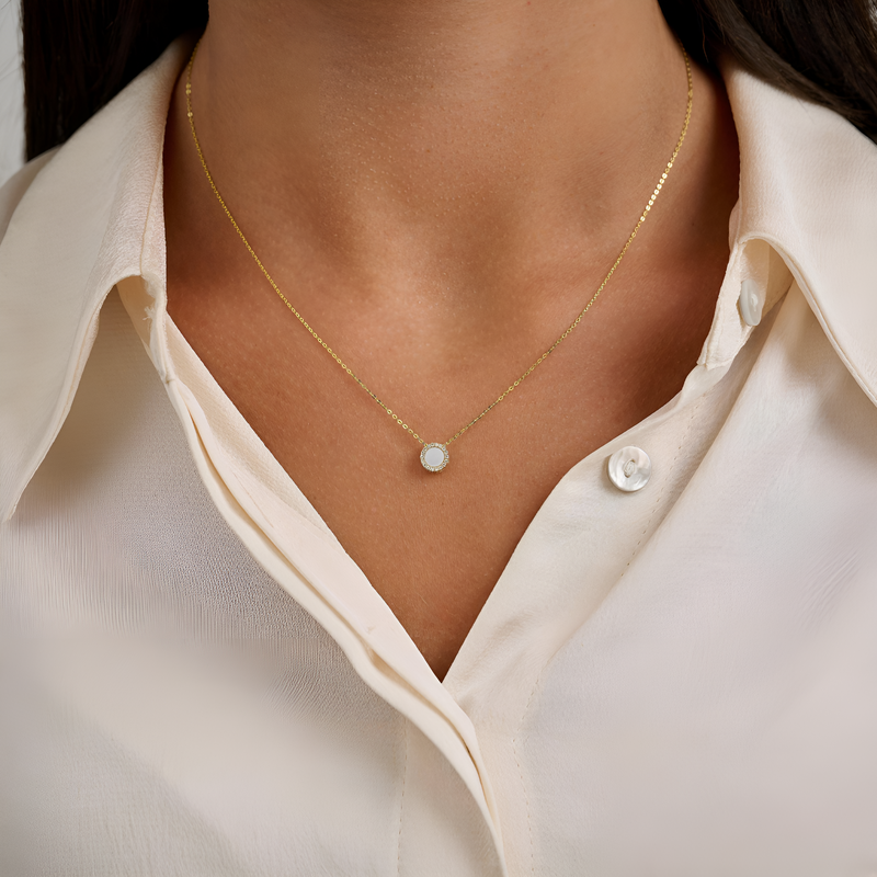Perle De Mer Diamond Necklace