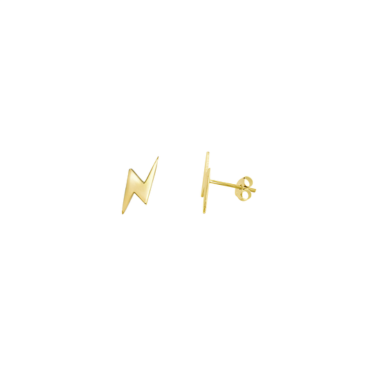 Namsan Lightning Bolt Stud Earrings