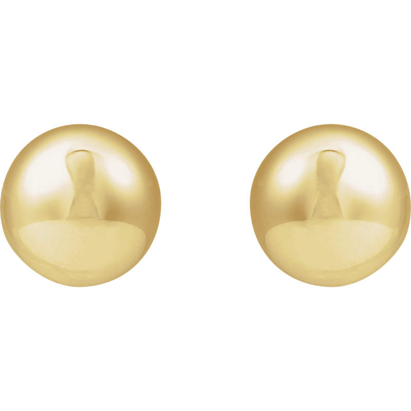 Nina Domed Round Earrings