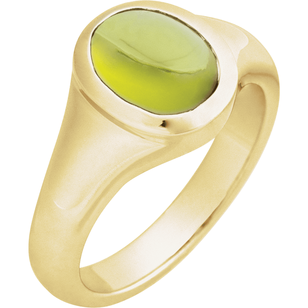 Riley Natural Peridot Ring