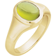 Riley Natural Peridot Ring