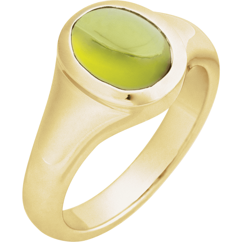 Riley Natural Peridot Ring