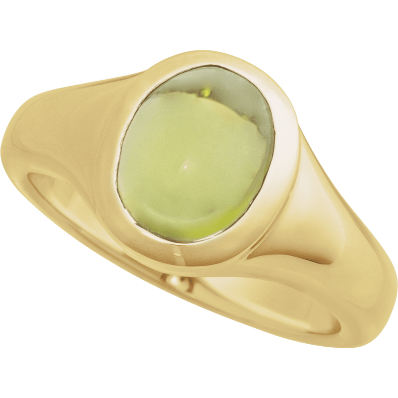 Riley Natural Peridot Ring