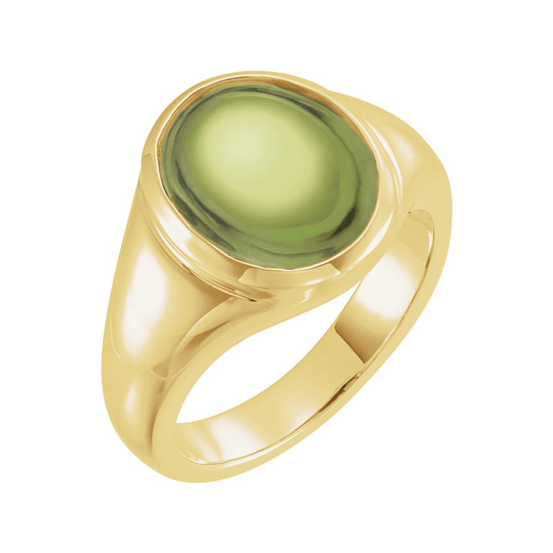 Riley Natural Peridot Ring