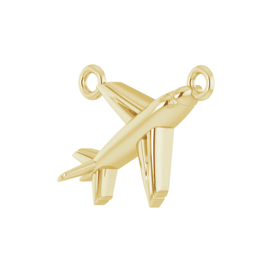 Skyward Airplane Charm Pendant