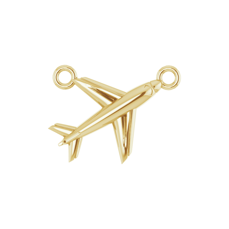 Skyward Airplane Charm Pendant