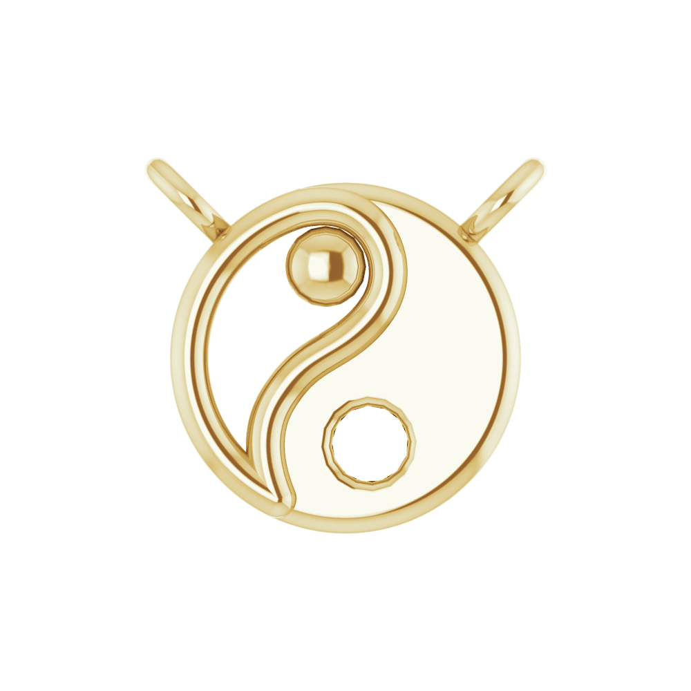 Yin Yang Essence Mini Charm Pendant