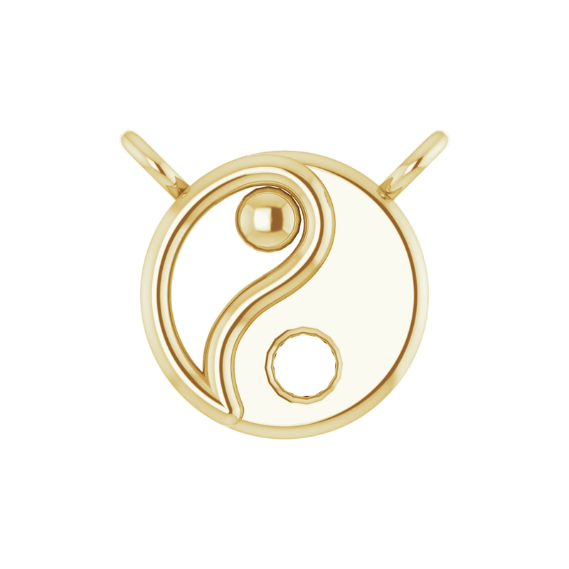 Yin Yang Essence Mini Charm Pendant