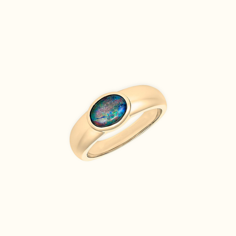 Astroflare Opal Ring
