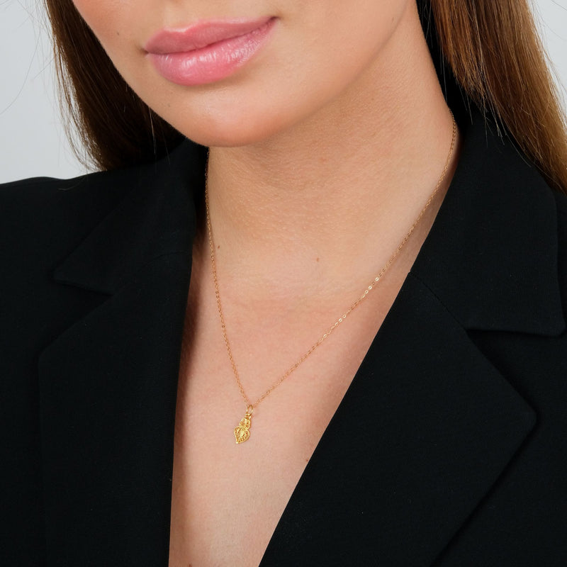 Heart of Viana Necklace 9K Gold