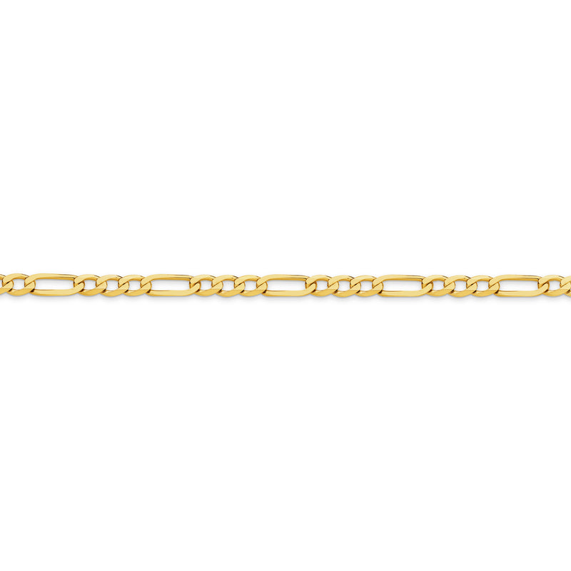 Venetian Figaro Chain - Diamond Cut (3.95mm)