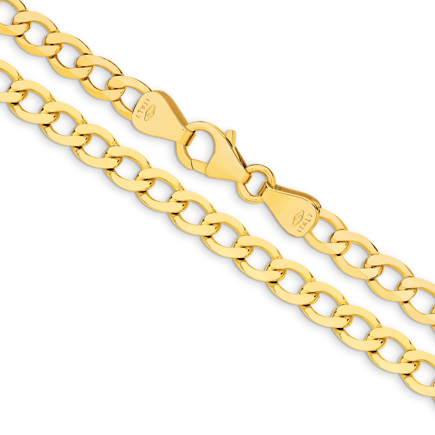 Byron Curb Chain - Flat (4.84mm)
