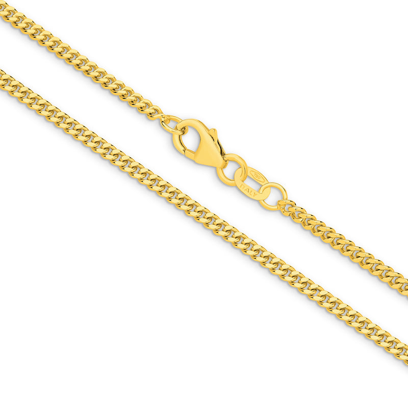 Bellagio Curb Chain - Diamond Cut (2.16mm)