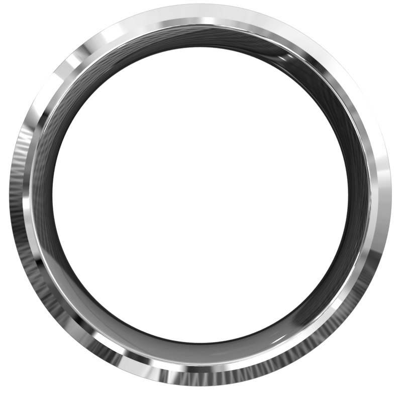 Hector Greek Key Ring (Silver)