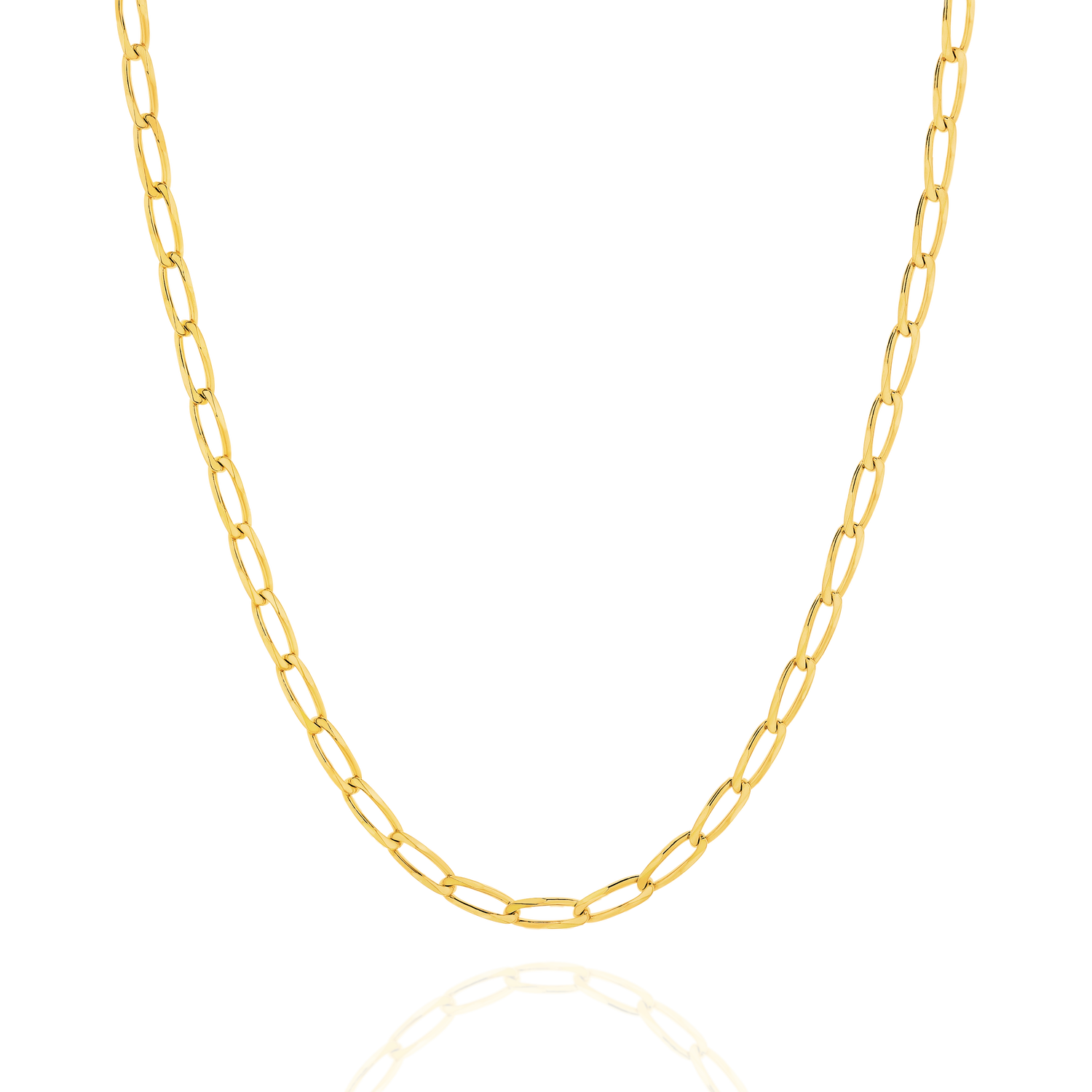 Harbour Curb Chain - Flat Long (3.56mm)