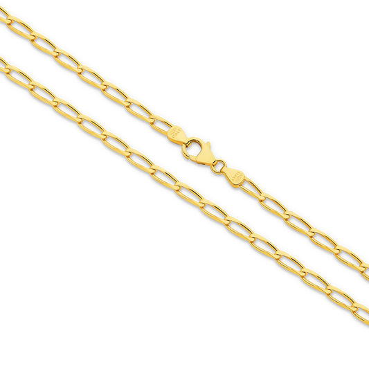 Harbour Curb Chain - Flat Long (3.56mm)