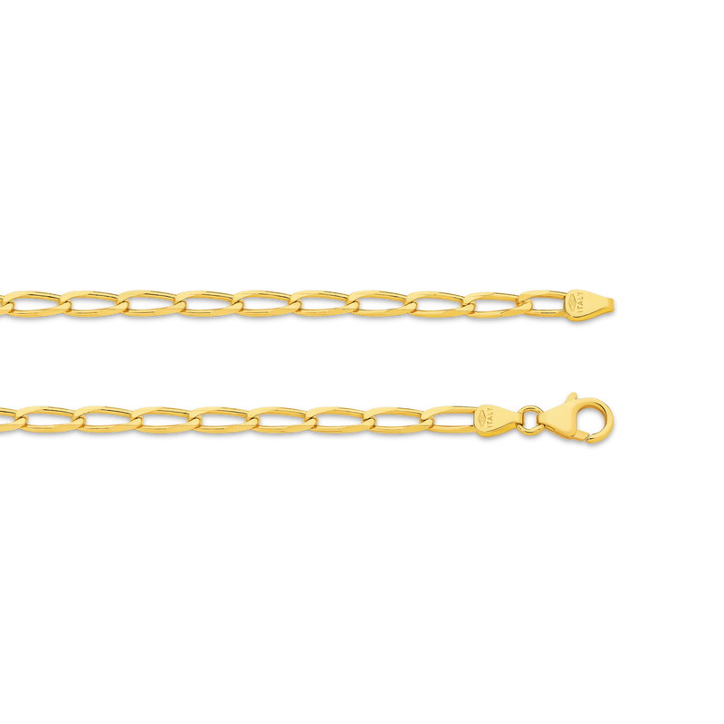 Harbour Curb Chain - Flat Long (3.56mm)