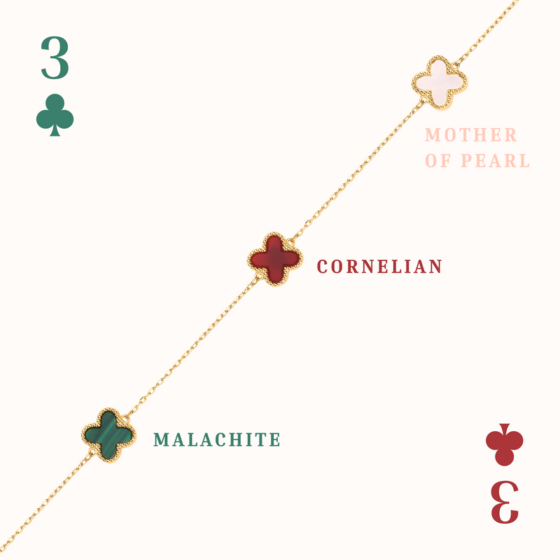 Gizele Lucky Clover Bracelet