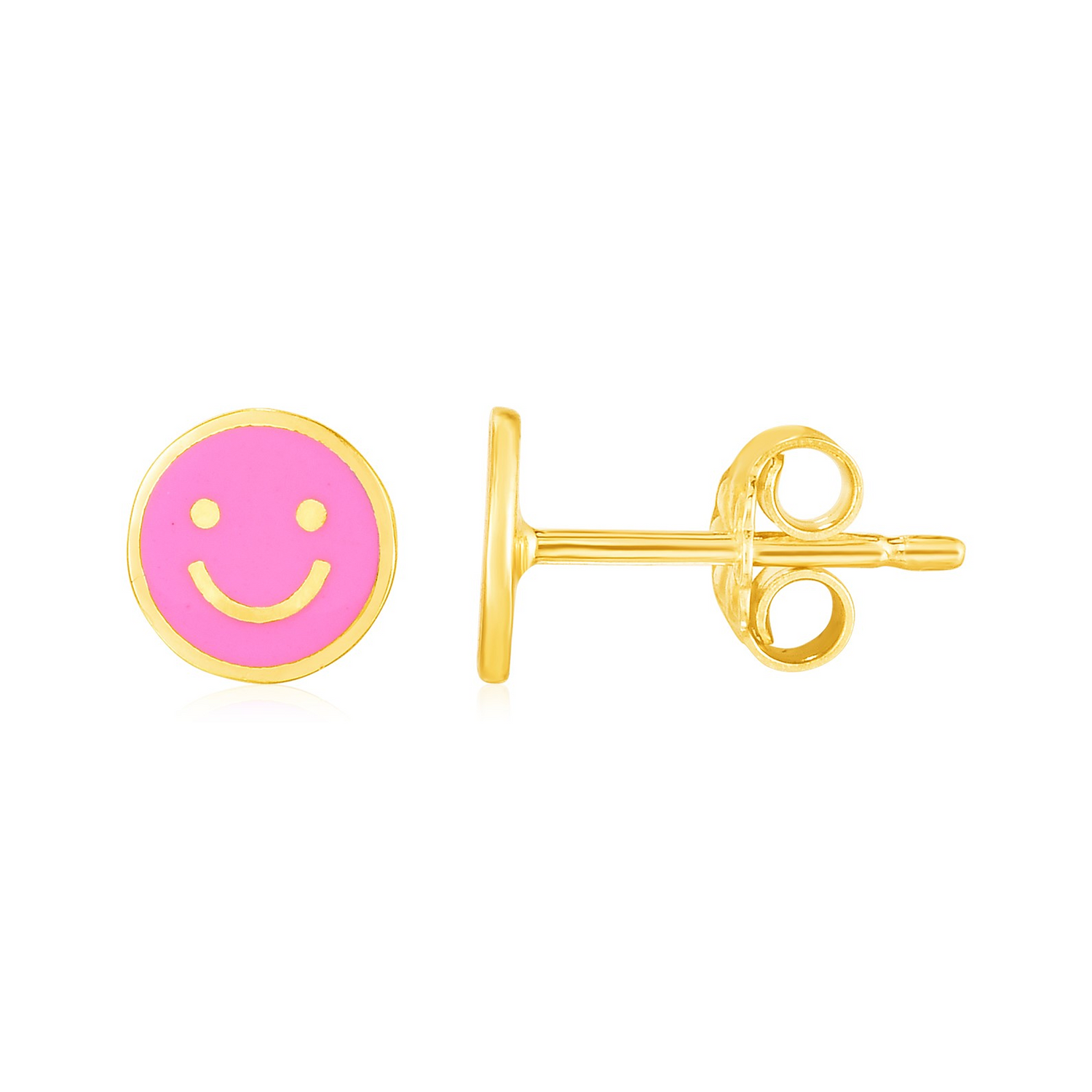 Harmonia Glow Pink Stud Earrings