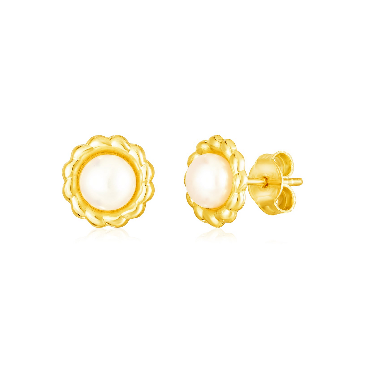Permai Pearl Flower Earrings