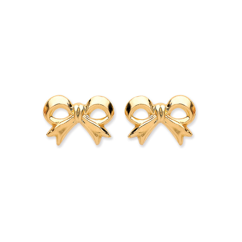 Lily Bow Stud Earrings