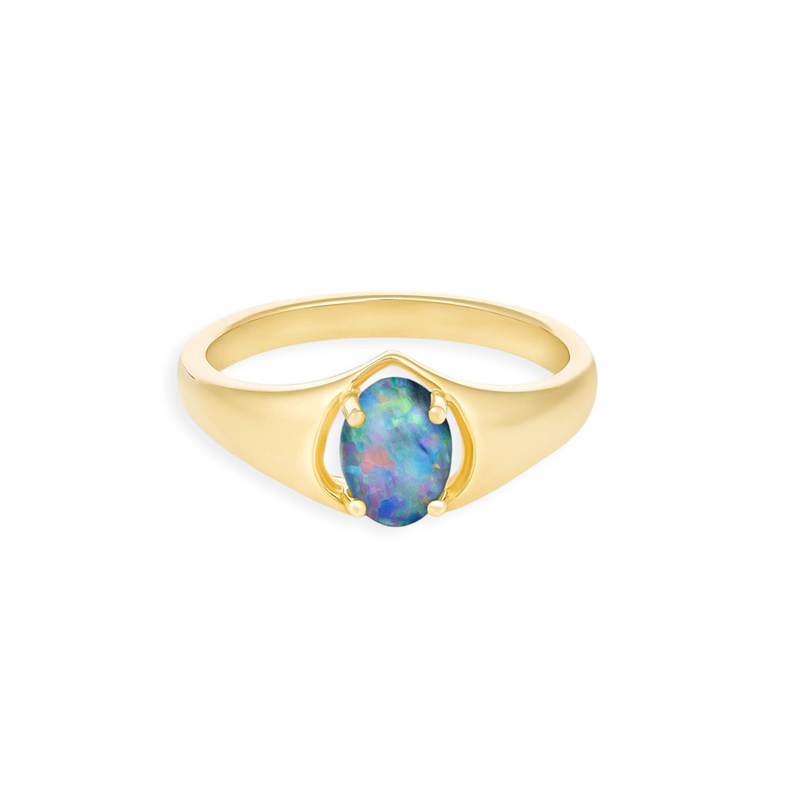 Zira Heart Opal Ring