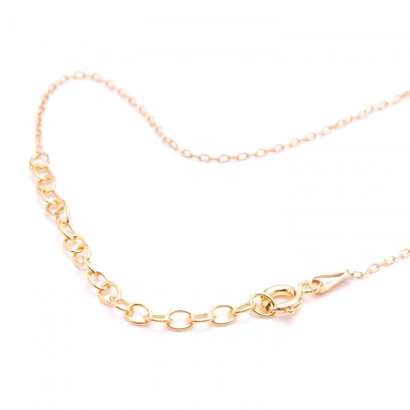 Queen Regal Necklace Gold Plated Silver