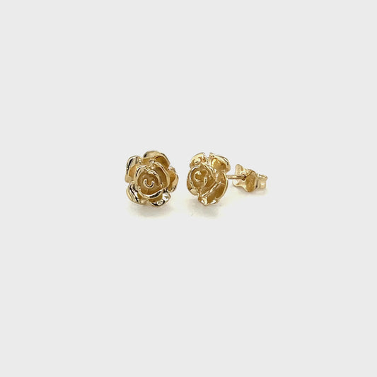 Belles and Roses Stud Earrings