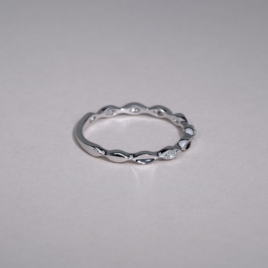 Marquise Lumière Diamond Ring